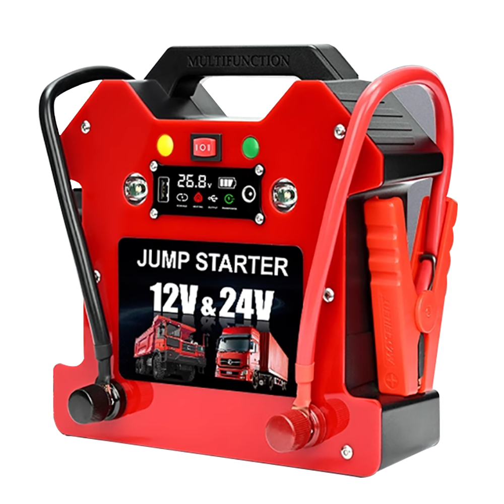 8000A应急车辆户外应急打火电源12V 24V救援搭电打火